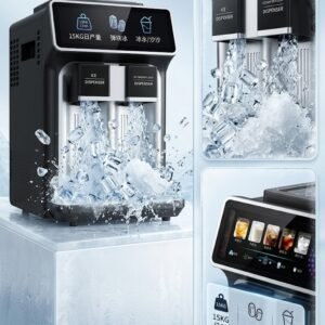 ZSW-ZB21 Smart Touch Commercial Ice Maker & Slush Machine (15KG Daily Output)